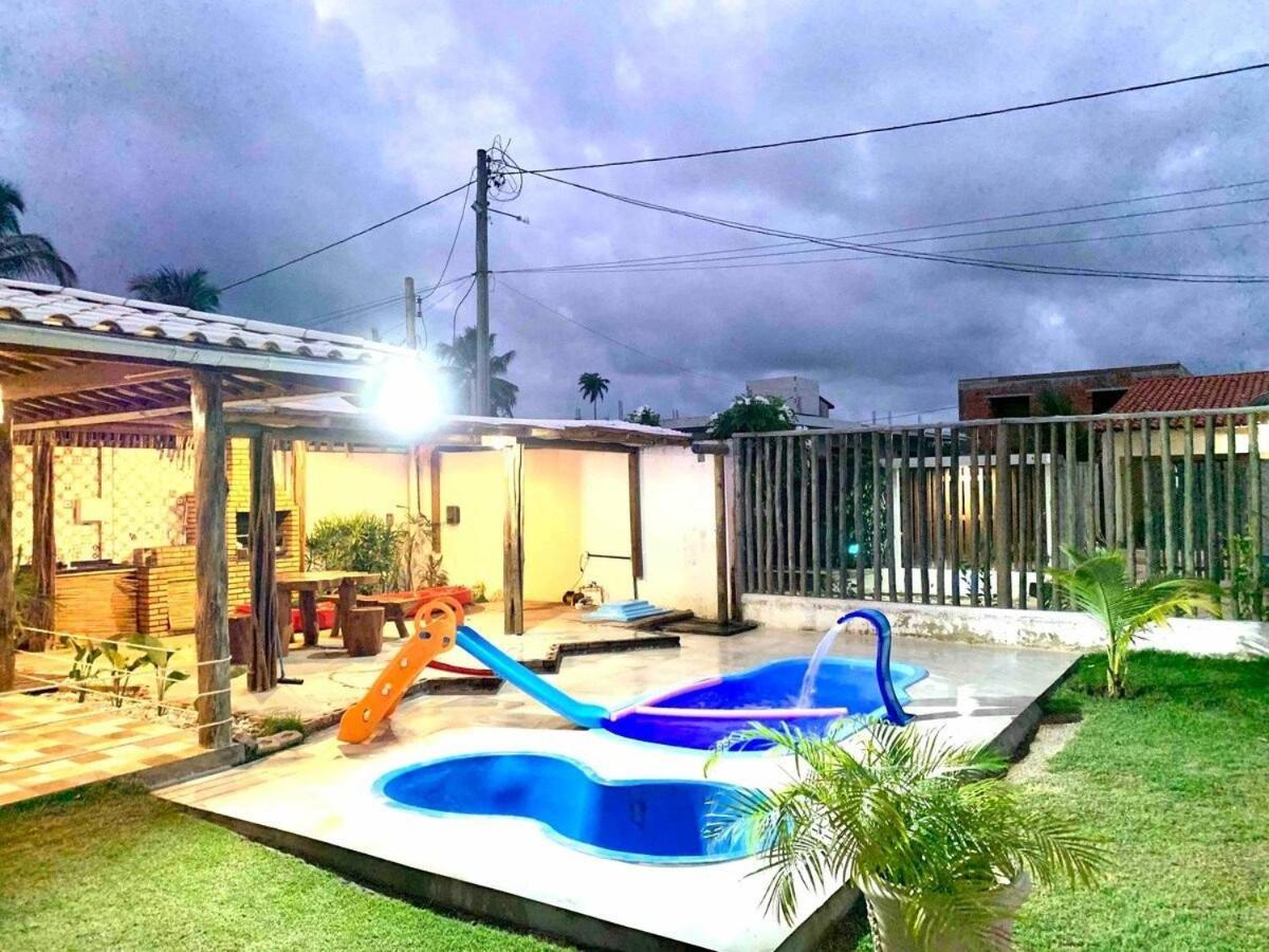 Casa Xie Com Piscina, Churrasqueira E Jardim São Miguel dos Milagres Exterior foto